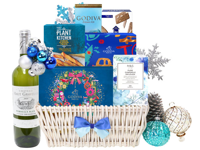 Christmas Gift Hamper - Christmas Fancy Joyous Picnic Gift Hamper XC06 - XH1101A3 Photo