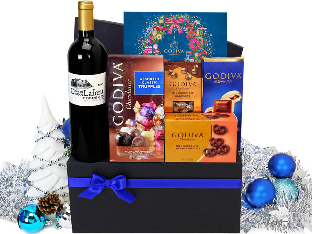 Christmas Gift Hamper - Christmas Godiva Chocolate Gift Hamper M3 - L76604021 Photo