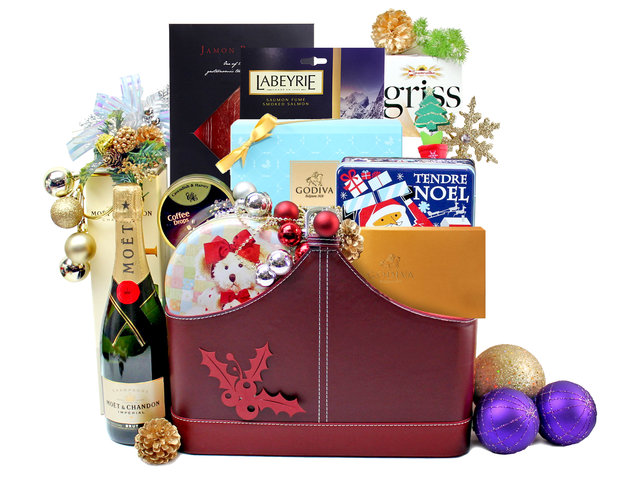 Christmas Gift Hamper - Christmas Permium Spanish Ham Gift Hamper H37 - L97485 Photo