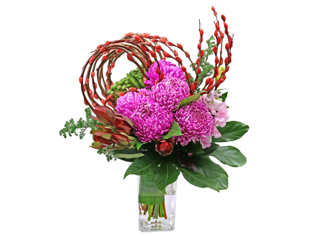 Florist Flower in Vase - CNY Florist Deco CL17 - L76604774 Photo