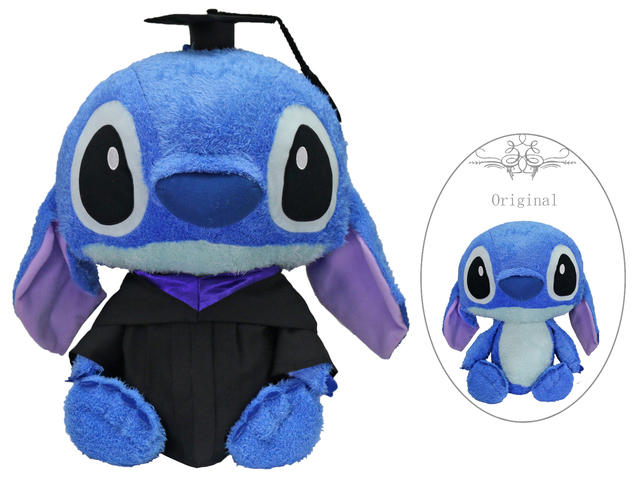 Florist Gift - Disney Graduation Plush- Stitch  - L36668326 Photo