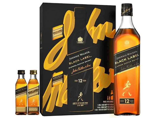 Florist Gift - Johnnie Walker Black Label Box set  - P20303 Photo