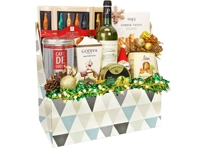 Christmas Gift Hamper - Christmas Business Permium Gift Hamper Z11 - XH1107A5 Photo