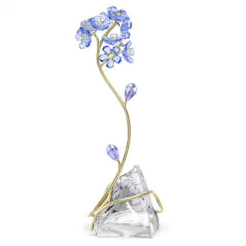 Gift Accessories - Swarovski-Crystal Florere Forget-me-not - SI0830A6 Photo