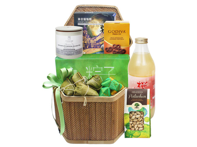 Wine n Food Hamper - Dragon Boat Festival Dumpling Set Gift Basket K10 - L3122510 Photo