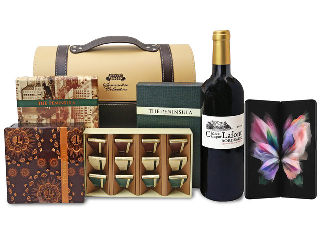 Wine n Food Hamper - Galaxy Z Fold3 5G Smartphone Hamper SS04 - FDG0607A1 Photo